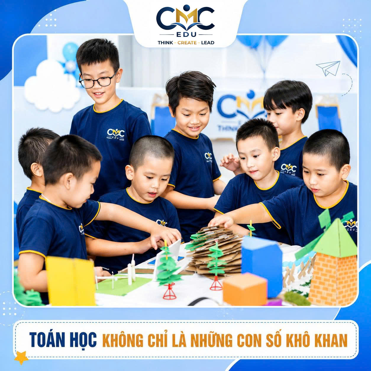 Học sinh CMC xây dựng mô hình 3D sáng tạo